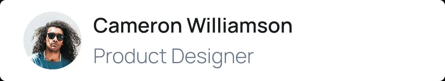 UX Designer profile UX Designer profile