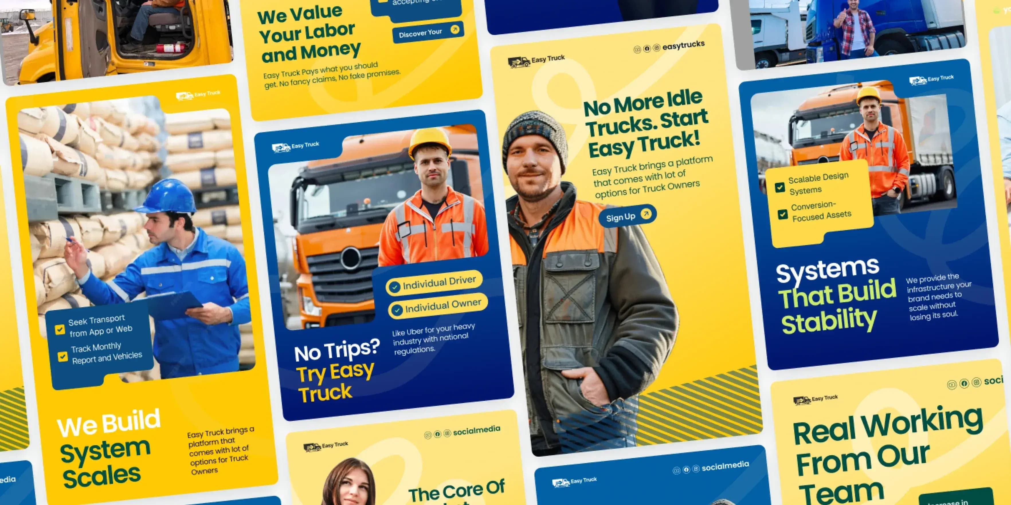 Easy Truck- Industrial Logistic Easy Truck- Industrial Logistic